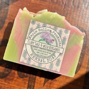 Clary Sage & Wild Bergamot Bar Soap